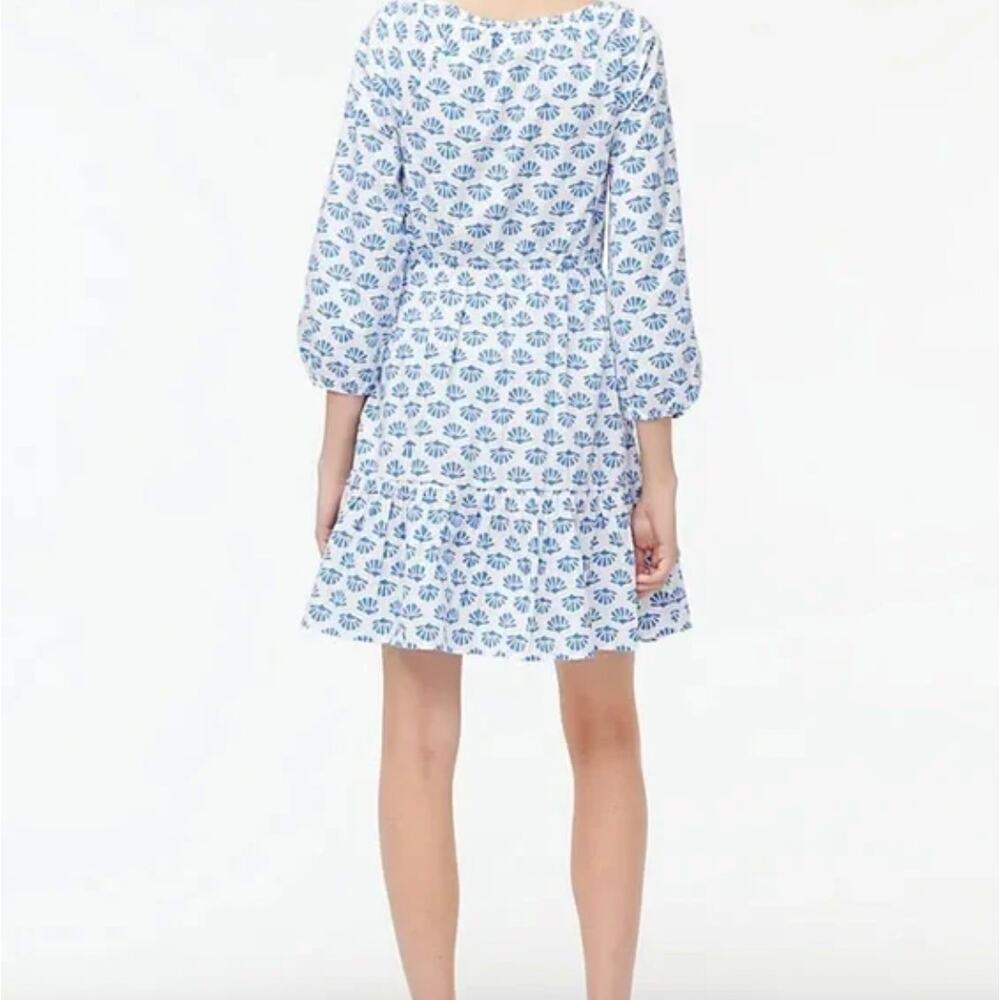 J Crew Cotton Coastal Scoopneck Dress size 10 - Picture 12 of 12
